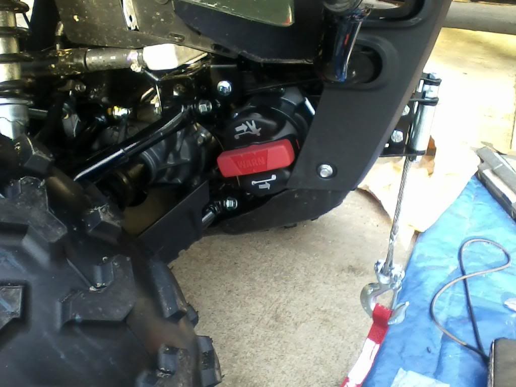 Warn XT25 Winch Install on Rancher Honda Foreman Forums Rubicon